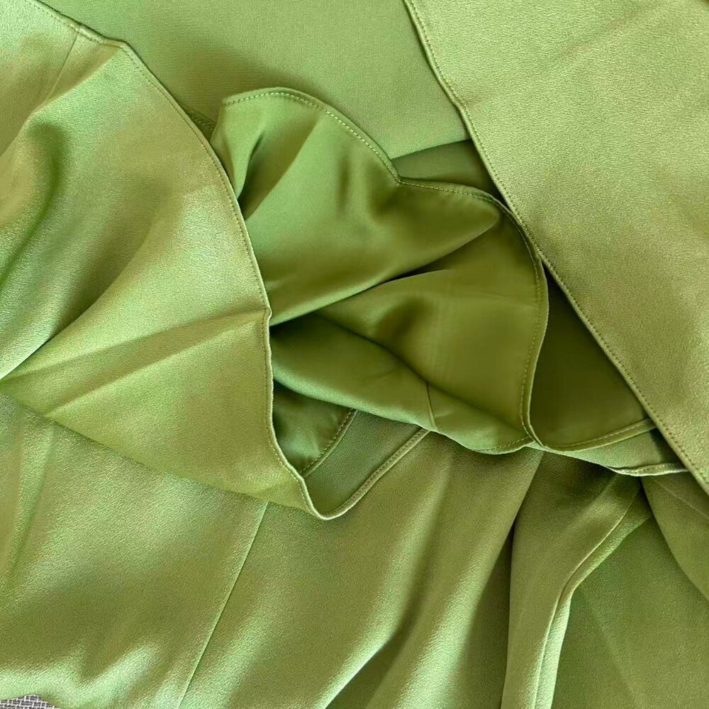La Ligne Green Midi Dress - Picture 7 of 9